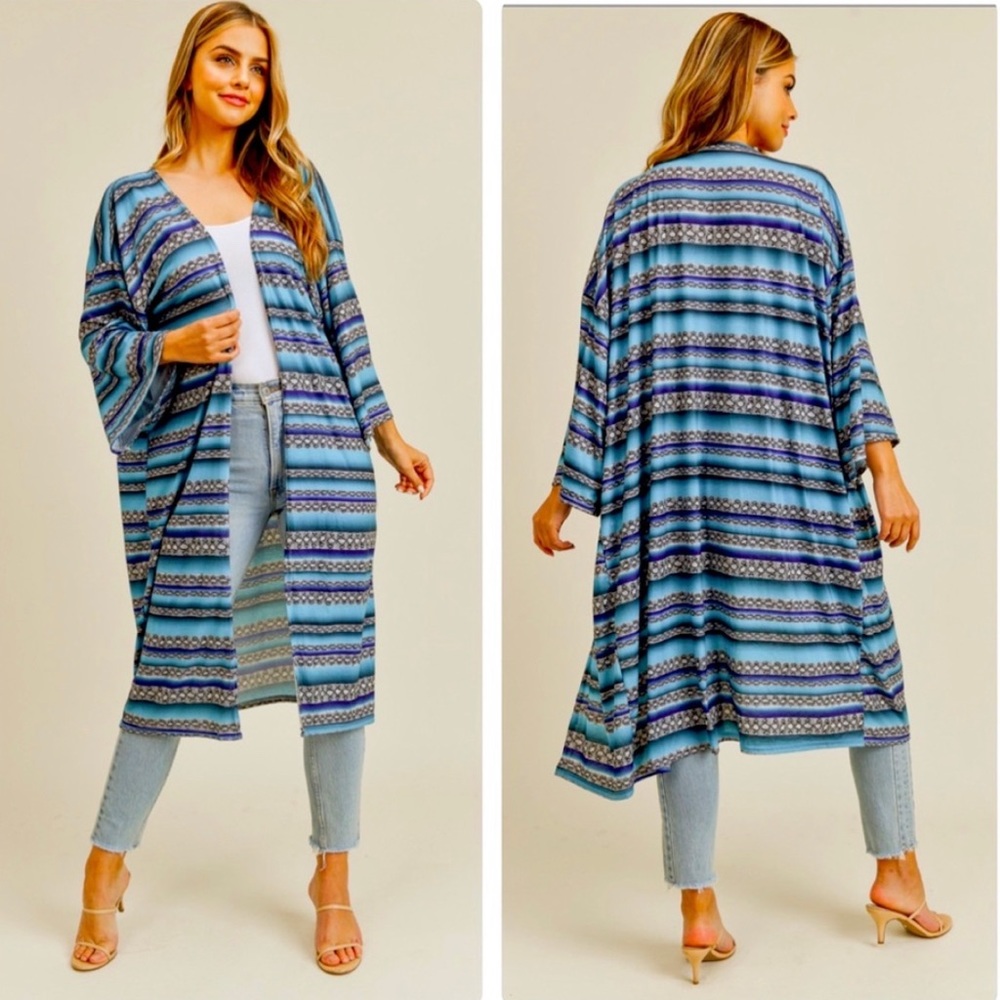 Aztec Tribal Duster cardigan